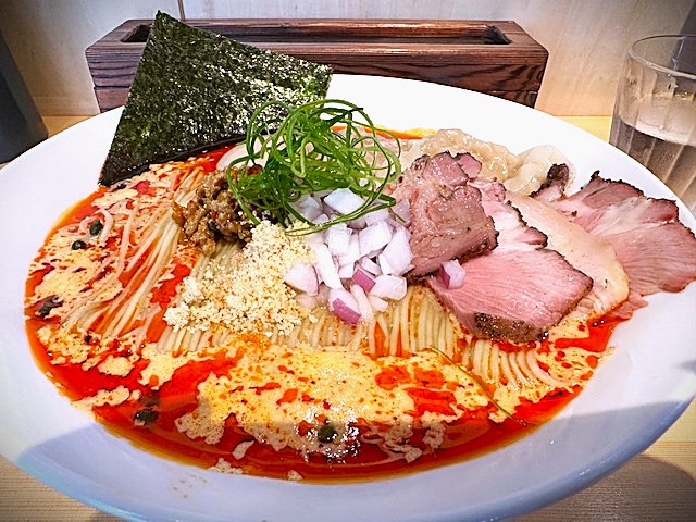 うるま市 らぁ麵あかつき 特製担々麵